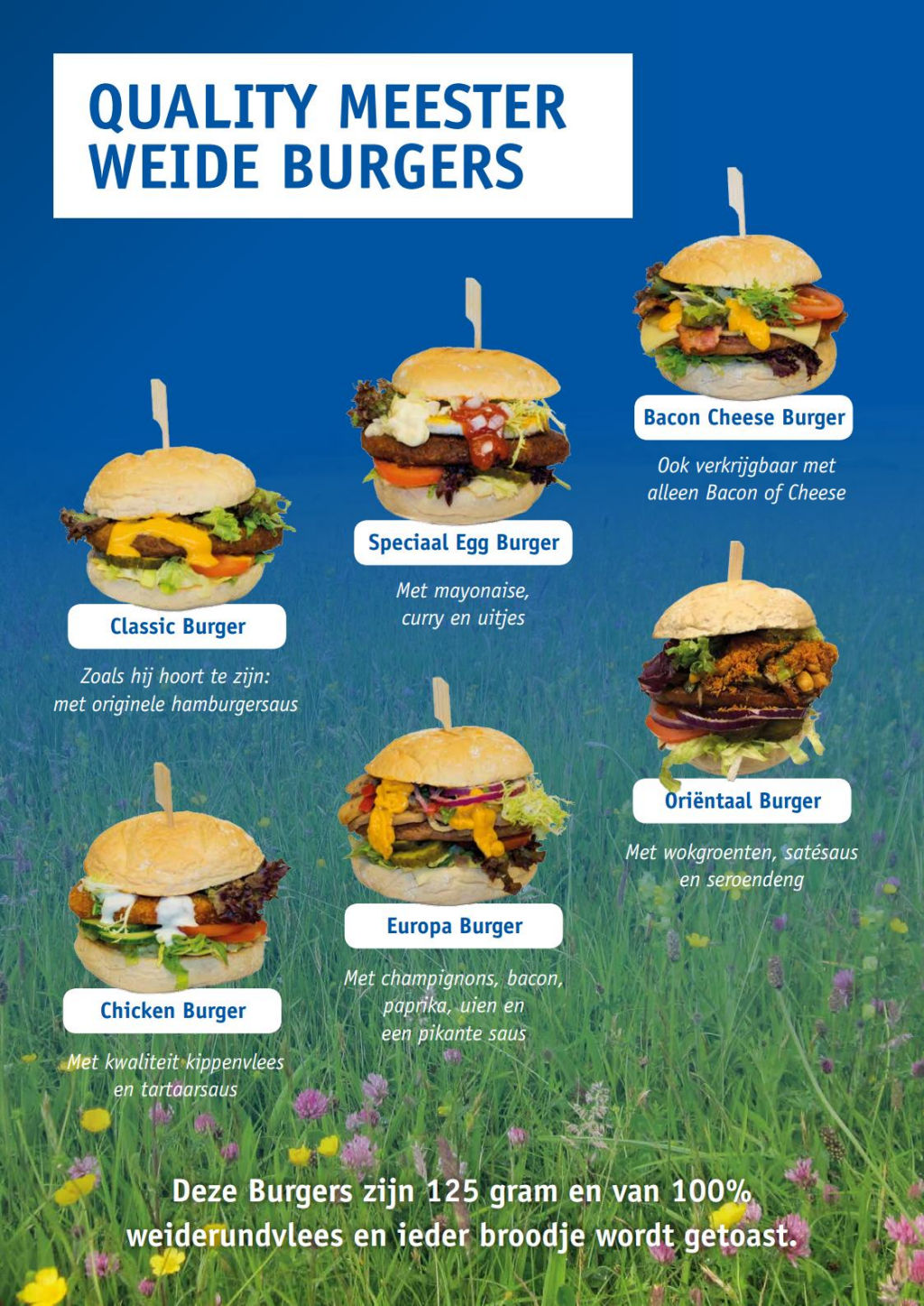 Quality Meester Weide Burgers